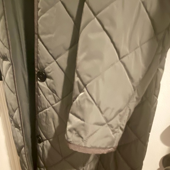 Zara women’s NWT water repellant green/grey coat size XS - Picture 15 of 15